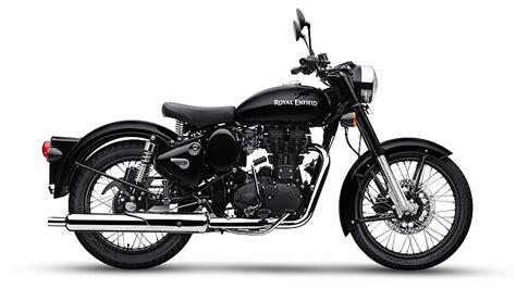 Royal Enfield Classic 350 Pure Black Colour, All Classic 350 Colour ...