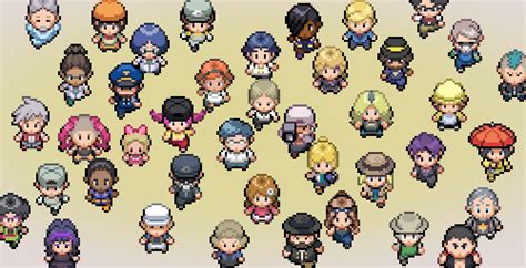 Pokemon Main Character Sprites