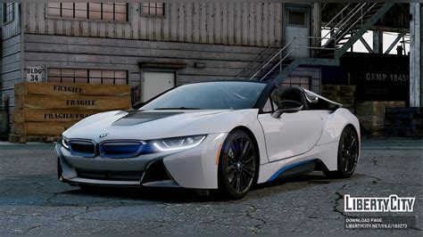 Download BMW i8 Roadster 2019 for GTA 5