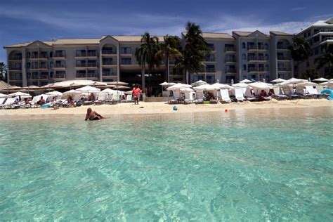 Grand Cayman Island_Grand Cayman Marriott Beach Resort on Seven Miles Beach in Georgetown Stock ...