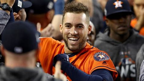 Astros sign George Springer to 2-year deal, avoiding arbitration | CBC ...