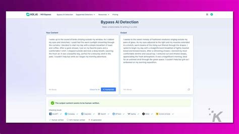 HIX Bypass: An undetectable AI tool to bypass AI detection | KnowTechie