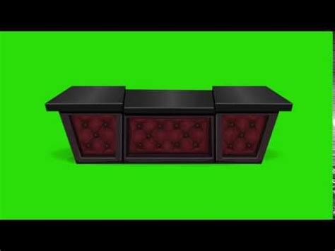 studio table in green screen - YouTube | Greenscreen, Green screen ...