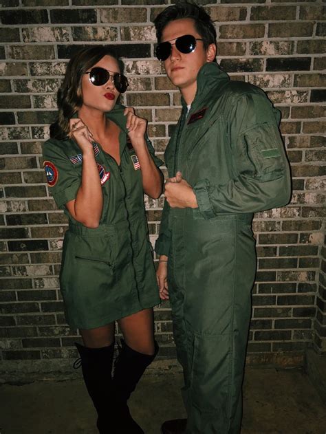 Top Gun Halloween Costume, Partner Halloween Costumes, Cute Couples ...