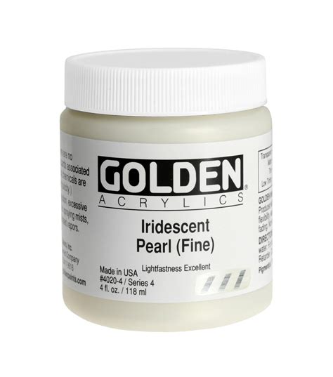 Golden Iridescent Acrylic 4 oz Iridescent Pearl | JOANN