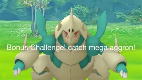 omg 🤯 got first ever mega aggron in pokemon go. - YouTube