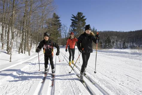 Cross Country Skiing Ski Montcalm Rawdon Quebec Canada