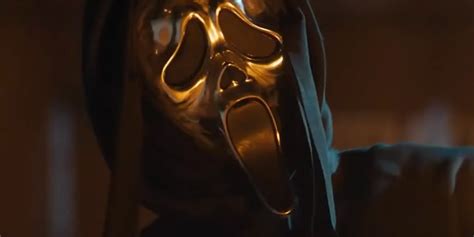 Scream 5 TV Spot Reveals Metallic Ghostface Mask | Screen Rant