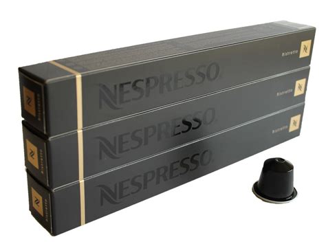 Nespresso Capsules Black Black - 30 x Ristretto - Original Nestle ...