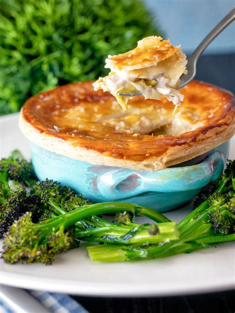 Chicken and Leek Pie with Creme Fraiche - Krumpli