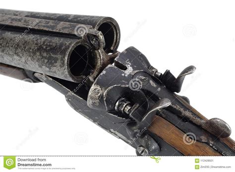 Lupara - a Sawn-off Shotgun Stock Image - Image of point, rifle: 112429501