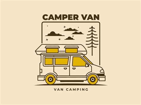 Camper van by adipra std on Dribbble