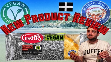 Ginsters Vegan Cornish Pasty Review - YouTube