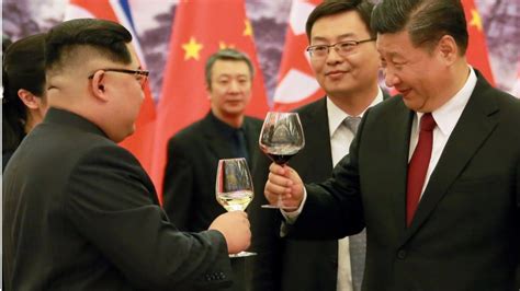 Kim Jong-un and Xi Jinping share wine and smiles during North Korean ...