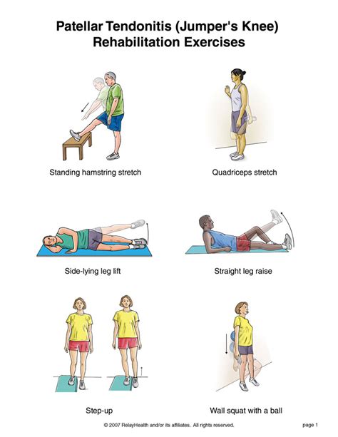 Jumpers Knee Rehabiliation exercises for runners - Truly Hand Picked