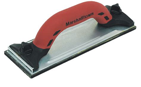 Hand Sander,9-3/8 x3-1/4,DuraSoft Handle - Grainger