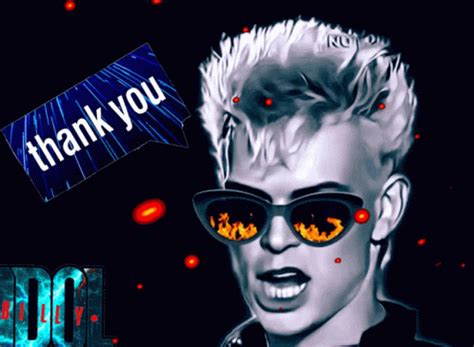 Billy Idol Thank You GIF - Billy Idol Thank You Thanks - GIF-ləri kəşf edin və paylaşın