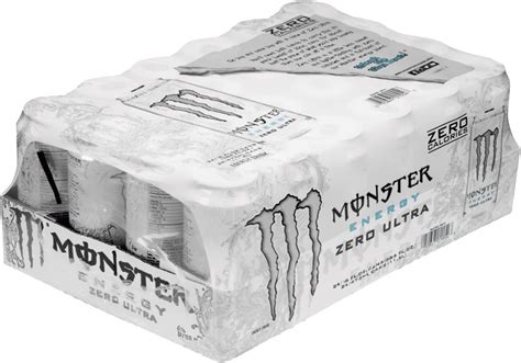 Monster Zero Ultra Energy Drink, 384 fl. Oz. ( Pack Of 24 ) : Amazon.ca ...