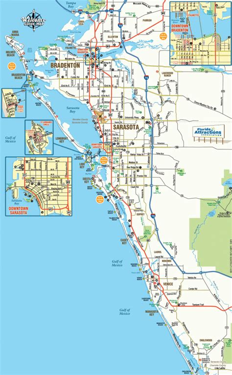 Map Of Sarasota Florida Beaches - Maps : Resume Examples #7Ppd15Nmne ...