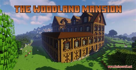 The Woodland Mansion Map (1.19.2, 1.18.2) - Redesigned Woodland Mansion ...