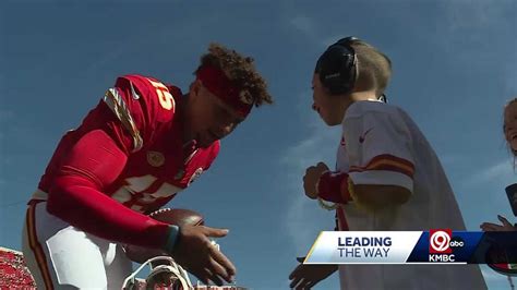 Young Chiefs fan with rare disorders enjoys dream day at Arrowhead Stadium