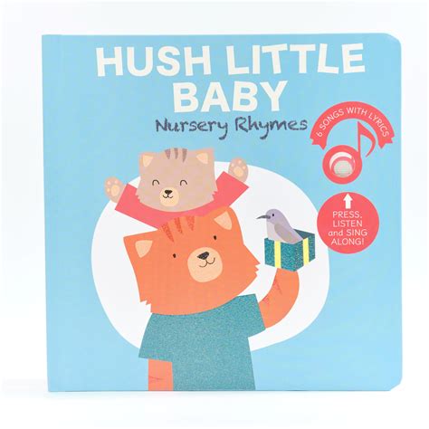 Cali's Books Hush Little Baby- Interactive Bedtime Nursery Rhymes Sound ...