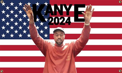 Amazon.com : Kanye 2024 Flags Room Decorations Support for Kanye West ...