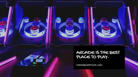 Unleashing Your Inner Gamer with Captivating Arcade Instagram Captions ...