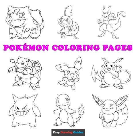 Collection of Over 999 Astonishing Pokemon Drawings — Stunning Full 4K ...