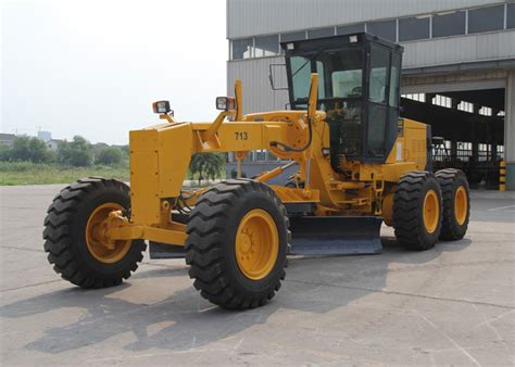 130HP 713H grader heavy equipment , road maintainer grader 12000KG Operating Weight - Motor ...