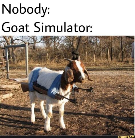 goat simulator - Meme subido por DISASTERKSLV :) Memedroid