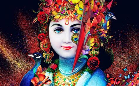 Lord Krishna Wallpapers - Top Free Lord Krishna Backgrounds - WallpaperAccess