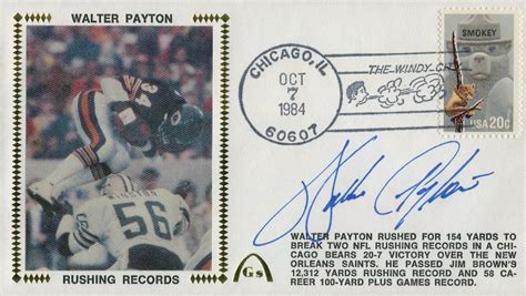 Walter Payton | PSA AutographFacts™