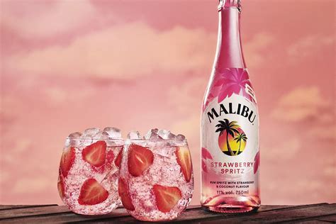 Malibu has launched a strawberry spritz-flavoured rum | London Evening Standard