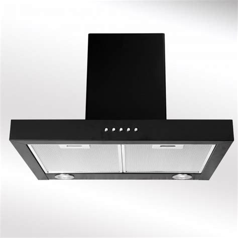 60cm Flat Black Cooker Hood