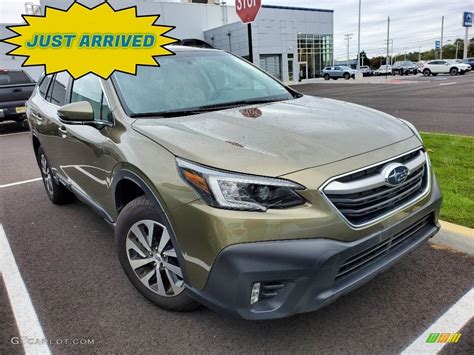 2020 Autumn Green Metallic Subaru Outback 2.5i Premium #139738310 | GTCarLot.com - Car Color ...