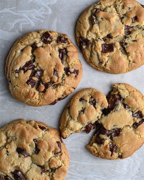 Four Thick & Chunky Chocolate Chip Cookies | Buttermilk by Sam