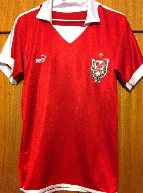 Tunisia Home football shirt 2004 - 2005.