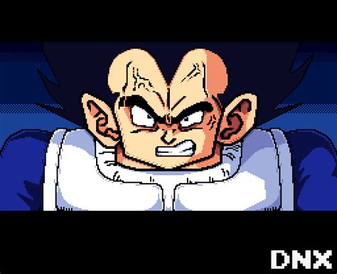 Made a Pixel Art of Vegeta. : r/dbz