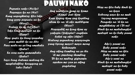 PAUWI NAKO by O.C Dawgs feat. Yuri Dope, Flow-G with LYRICS - YouTube