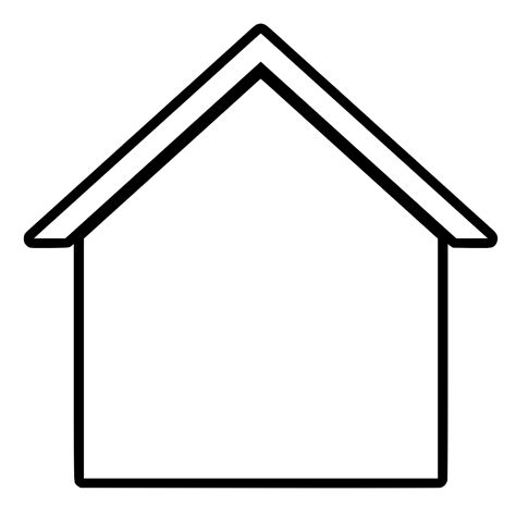SVG > isolé maison - Image et icône SVG gratuite. | SVG Silh