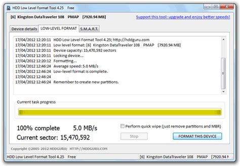 download free HDD Low Level Format Tool - fiteriodaddy