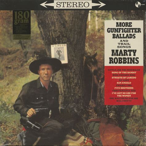 Marty Robbins LP: More Gunfighter Ballads And Trail Songs (LP, 180g ...