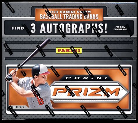 2023 Panini Prizm Baseball Hobby Box | MVP Sports Cards