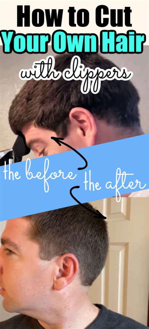 How to Cut Your Own Hair with Clippers (No Scissors!) - Clarks Condensed