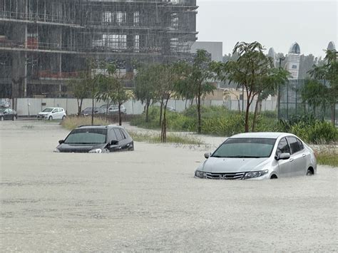 Photos: Dubai reels from flood chaos as record rains lash UAE | Floods News | Al Jazeera