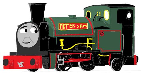 Skarloey Railway No 4 - Peter Sam by ThomasZoey3000 on DeviantArt