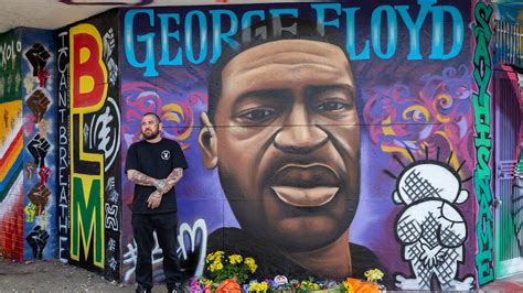 George Floyd mural honors victims, highlights police brutality