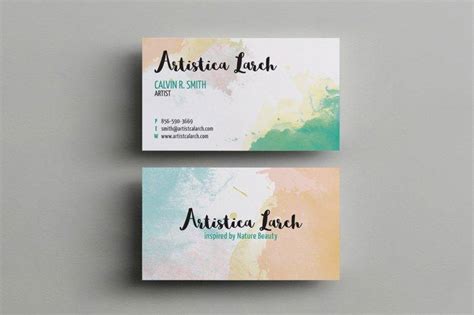 26+ Painter Business Card Designs & Templates - PSD, AI, InDesign