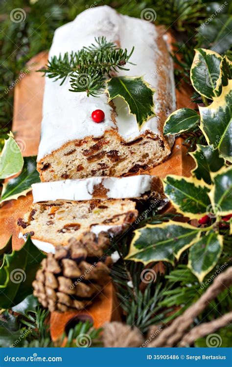 Christmas stollen stock photo. Image of december, german - 35905486